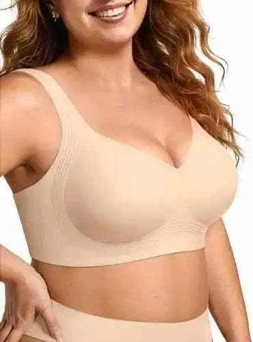 Tired of uncomfortable underwire bras? The ComfortCurve Jelly Bra provides all-day support, lift, and smoothing without digging into your skin.